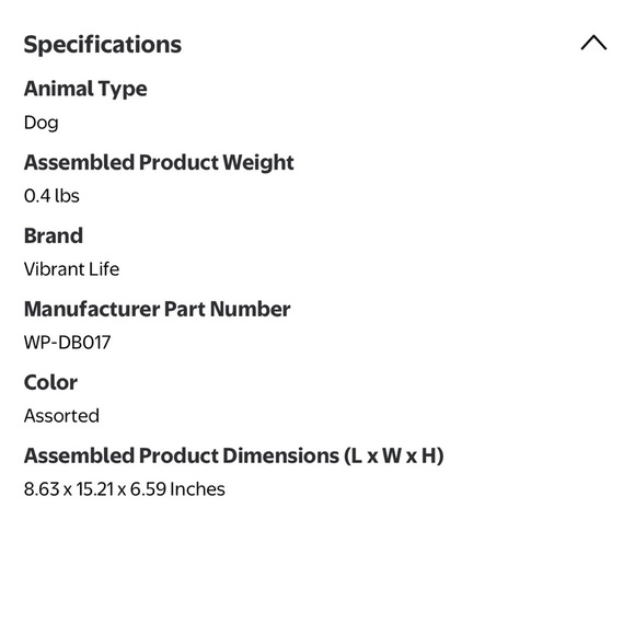 Vibrant Life 6.25-Cup Double Feed and Water Bowl, Dark Blue. Excellent Condition - Picture 6 of 6